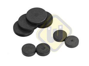 Ferriet schijfmagneet isotropisch FE-ISO-S-20x6
