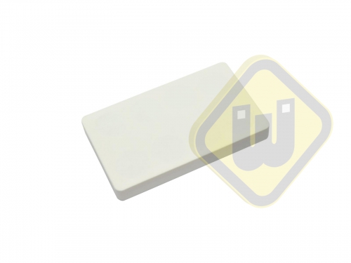 Neodymium magneetsysteem rubber rechthoek draadbus A74x45A-Kw2xM5