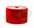 Alnico busmagneet staal met draadgat rood gelakt MP.10.09