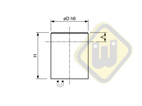 Alnico busmagneet staal met passingstolerantie SG10-ALN-h6