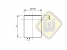 Alnico busmagneet staal met passingstolerantie SG10-ALN-h6