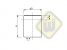 Alnico busmagneet staal met passingstolerantie SG63-ALN-h6