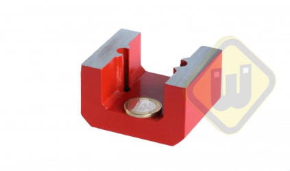 Alnico krachtige hoefijzer magneet rood gelakt MP.40.05