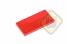 Alnico rechthoekige staaf magneet rood gelakt MP.80.03