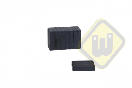 Ferriet blokmagneten FE-B-25x19x4,9