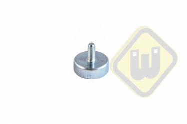 Ferriet potmagneet draadstift verzinkt F13AG-vM3x7