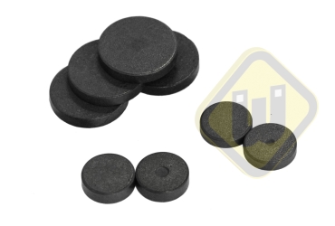 Ferriet schijfmagneet isotropisch FE-ISO-S-25x5