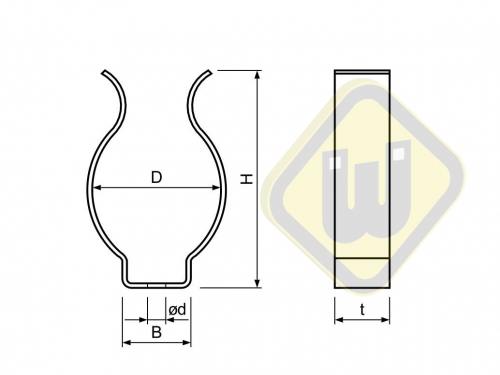 Gereedschapsklem OKL-19