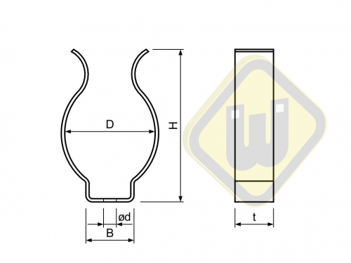 Gereedschapsklem OKL-25