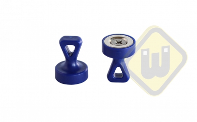 Knop magneet G-MAG17 BLAUW OOG