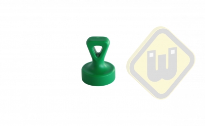 Knop magneet G-MAG17 GROEN OOG