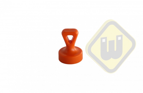 Knop magneet G-MAG17 ORANJE OOG