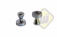 Knop magneet G-MAG17 ZILVER