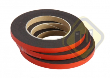 Magnetisch Etikettenband MEB-R10x0,8 ROOD