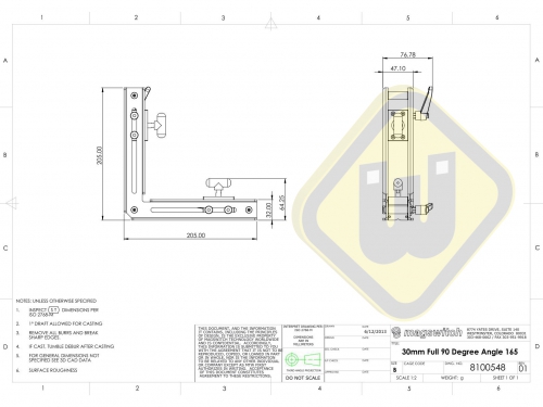 Magswitch 90° lashoek 165