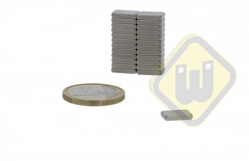 Neodymium blokmagneten ND-B-10x7x2 N42
