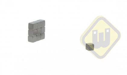 Neodymium blokmagneten ND-B-5x5x5 N42