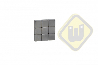 Neodymium blokmagneten ND-B-8x8x4 N42