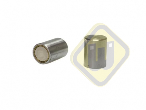 Neodymium busmagneet staal met H6 Passingstolerantie SG10STND-h6