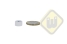 Neodymium magneetsysteem rubber draadgat A12D-KwM3