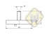 Neodymium magneetsysteem rubber draadstift A12AG-KsM4x8