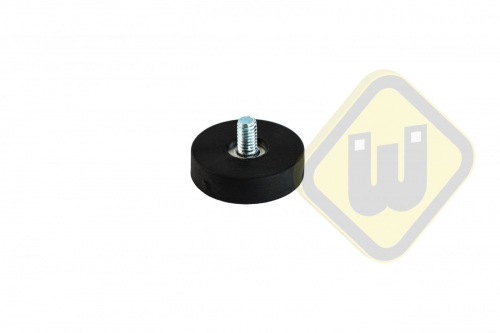 Neodymium magneetsysteem rubber draadstift A22AG-KsM4x6