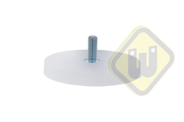 Neodymium magneetsysteem rubber draadstift A57AG-KwM6x15