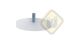 Neodymium magneetsysteem rubber draadstift A57AG-KwM6x15