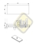 Neodymium magneetsysteem rubber rechthoek draadbus A110x45A-KwM6