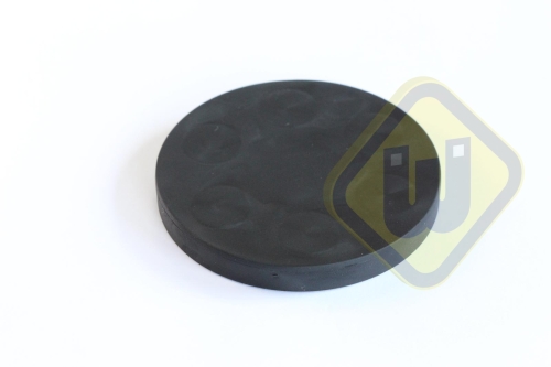 Neodymium magneetsysteem zwart draadgat W66D-KsM6
