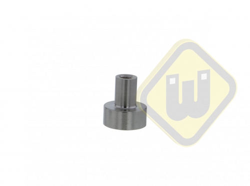 Neodymium potmagneet draadbus vernikkeld W10NDA-NiM3