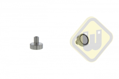 Neodymium potmagneet draadbus vernikkeld W13NDA-NiM3
