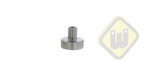 Neodymium potmagneet draadbus vernikkeld W13NDA-NiM3