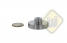 Neodymium potmagneet draadbus vernikkeld W40NDA-NiM6