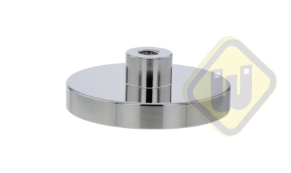Neodymium potmagneet draadbus vernikkeld W63NDA-NiM8