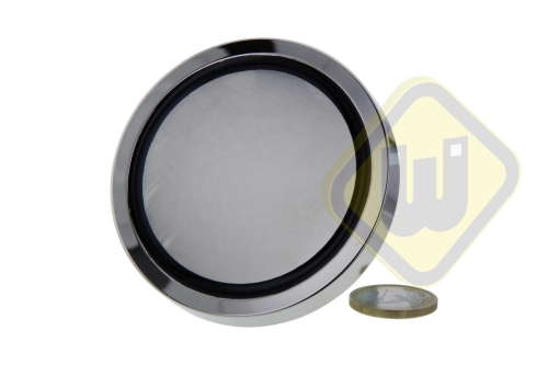Neodymium potmagneet draadbus vernikkeld W75NDA-NiM10