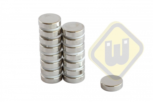 Neodymium schijfmagneten ND-S-14x4 N42