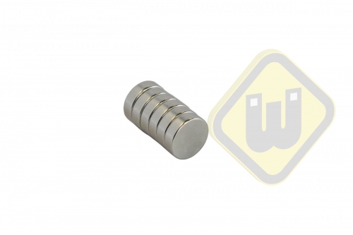 Neodymium schijfmagneten ND-S-14x4 N42