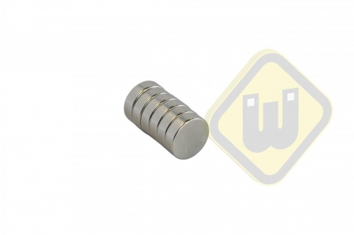 Neodymium schijfmagneten ND-S-14x4 N42
