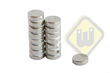 Neodymium schijfmagneten ND-S-14x4 N42