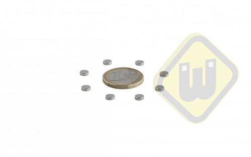 Neodymium schijfmagneten ND-S-5x1,5 N42