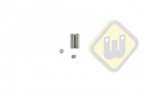 Neodymium schijfmagneten ND-S-5x2 N42