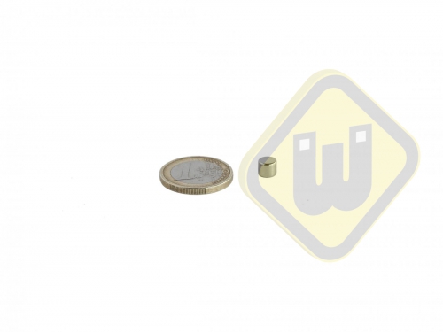 Neodymium schijfmagneten ND-S-6x5 N42