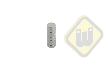 Neodymium schijfmagneten ND-S-8x3 diam