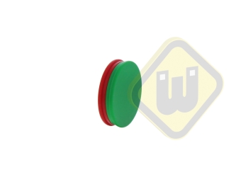 PLANBORD MAGNEET GLAZEN MAGNEETBORD GB25 ROOD/GROEN (PER SET VAN 5 ST.)