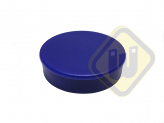 Planbord magneten rond met kunststof kap PLB 30 NEO BLAUW (per set van 10 stuks)