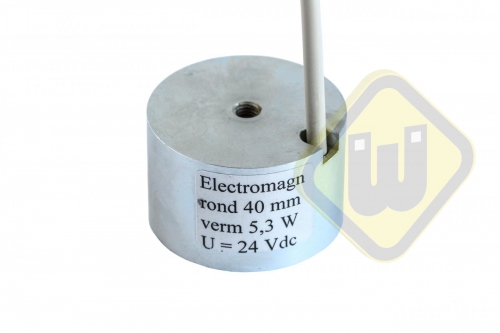 Ronde elektro kleef magneet WMEL 4