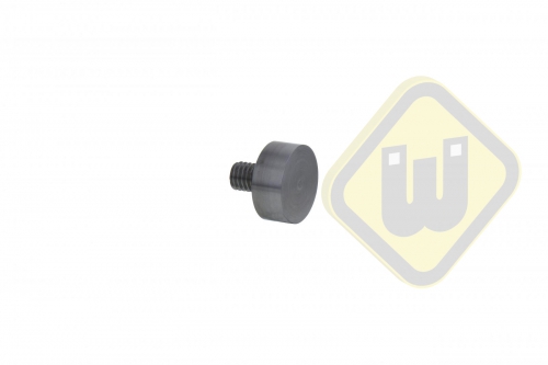 Samarium Kobalt Potmagneet RVS vlak draadstift F16SCAG-RVS