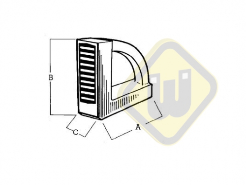 Zware lashoek magneet SQ30.15015